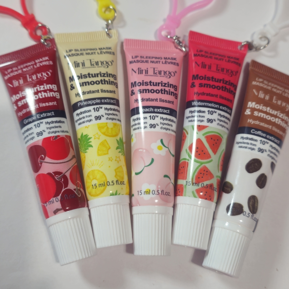 5/20 Piece Mini Tango Lip Mask A Clip- Hydrating & Smoothing Extracts NEW
